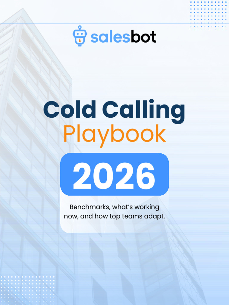 The 2026 Cold Calling Playbook | PDF | Computing | Information Technology
