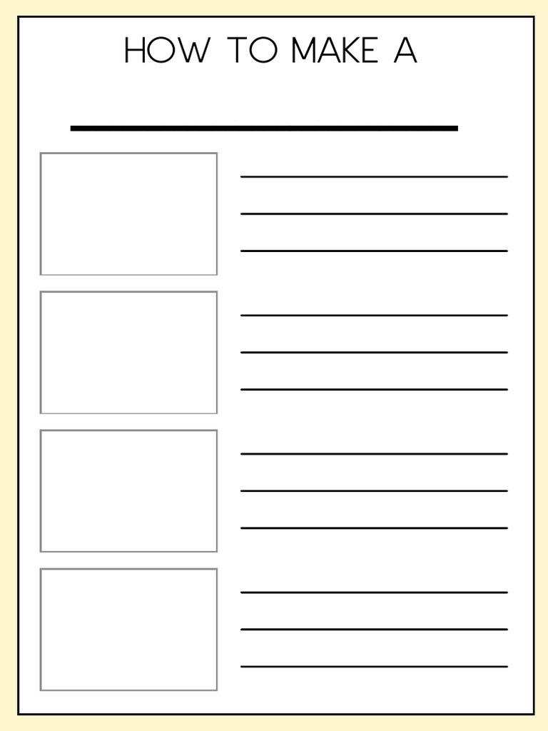 Procedure Writing Task How to Make a Paper Plane Worksheet-2 | PDF