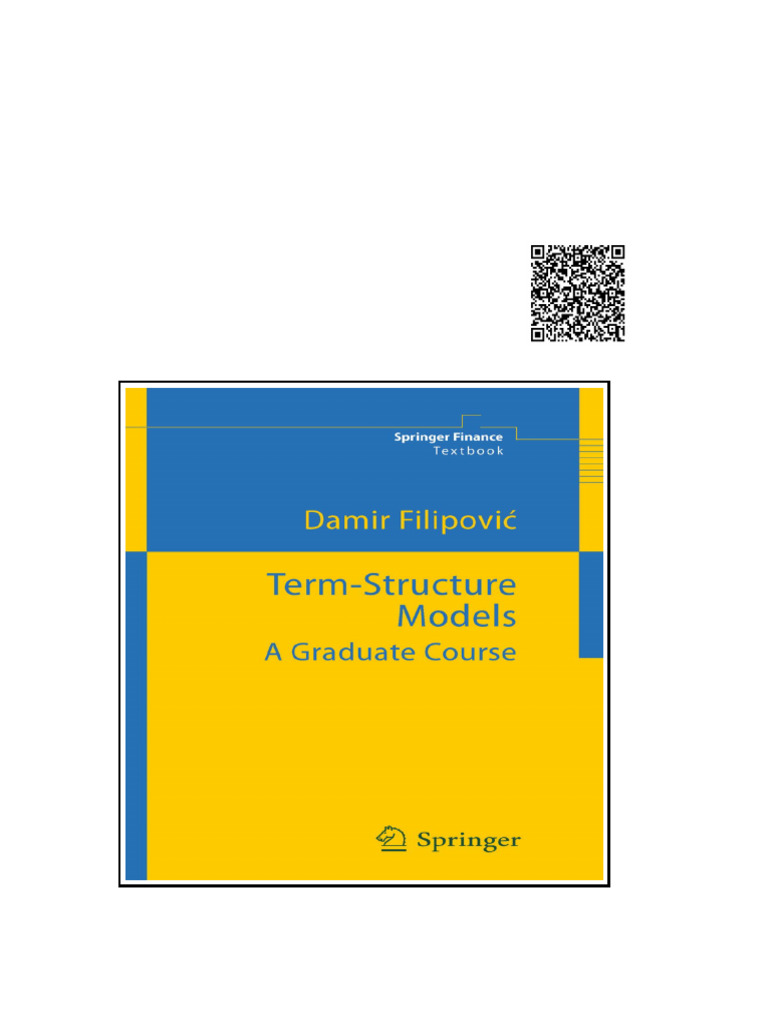 Term Structure Models A Graduate Course | PDF | Finite Element Method ...