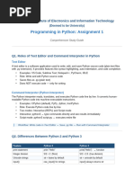 PEP 257: Python Docstring Standards | PDF | Class (Computer Programming ...