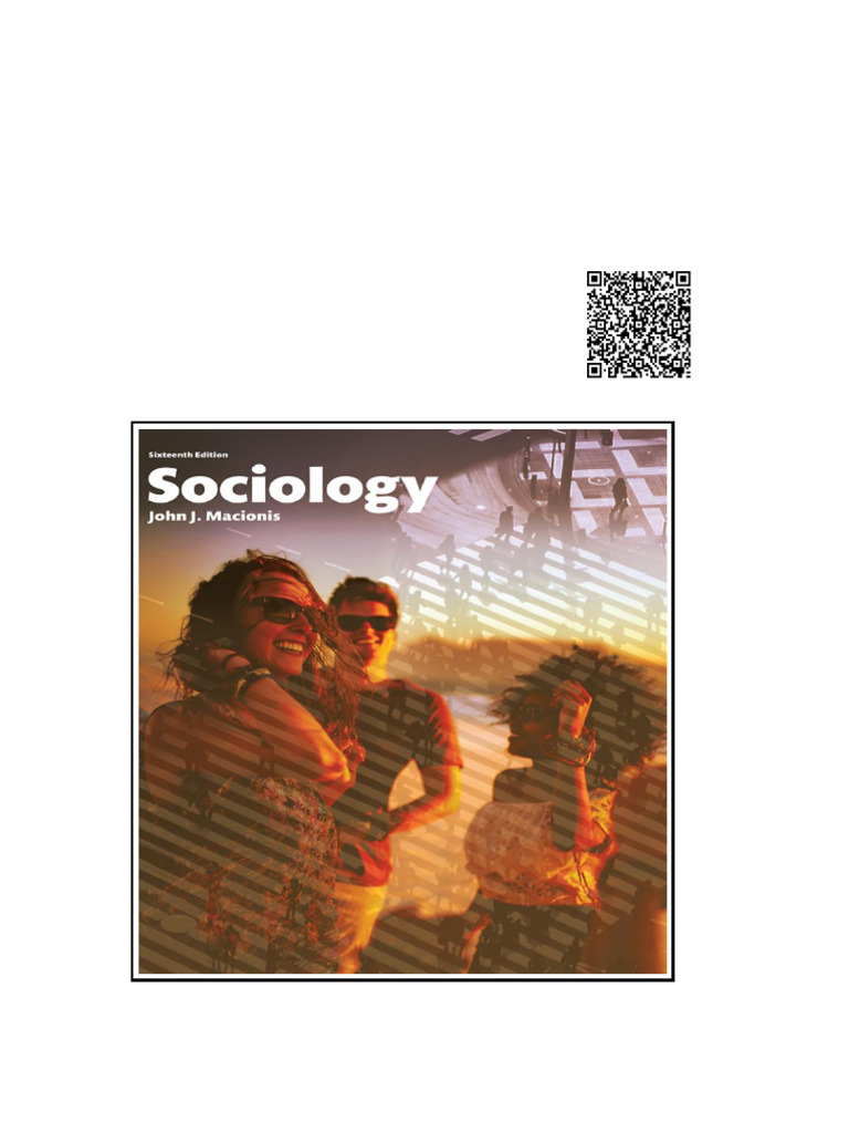 Sociology 16th Edition by John J Macionis Wei Zhi | PDF