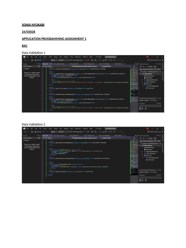 Application Programming Assignment 1 | PDF