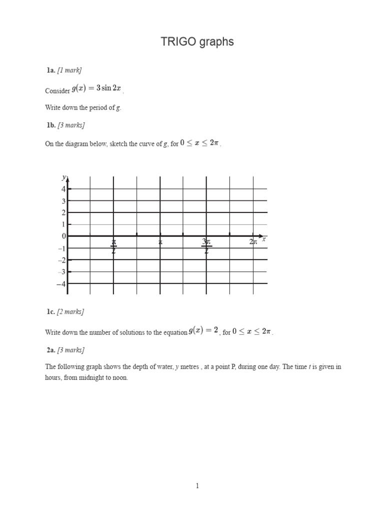 TRIGO Graphs SK | PDF