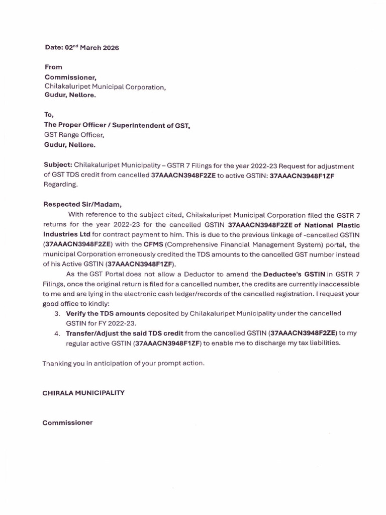 Letter Scan 2 | PDF