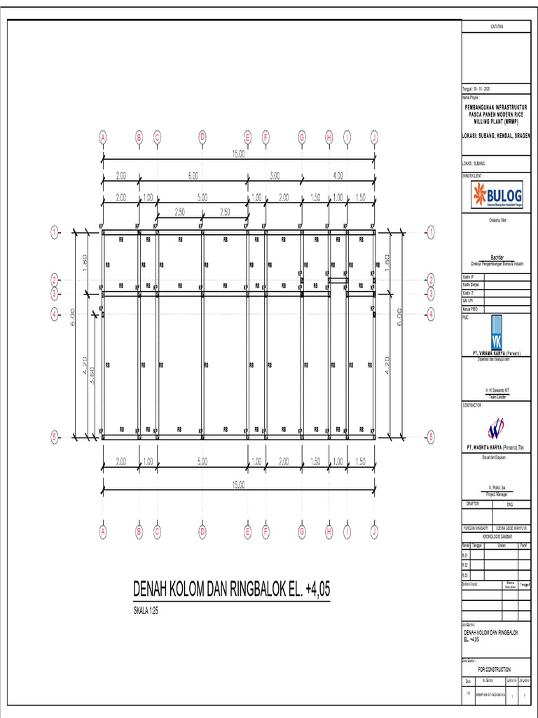 MRMP WK ST Ded SBG 05 STR Bangunan Kantin | PDF