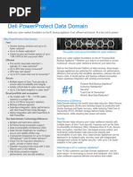 Dell PowerProtect DD6410 Datasheet | PDF | Backup | Cloud Computing