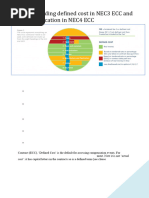 NEC4 Cost Components and Payment Guide | PDF | Business