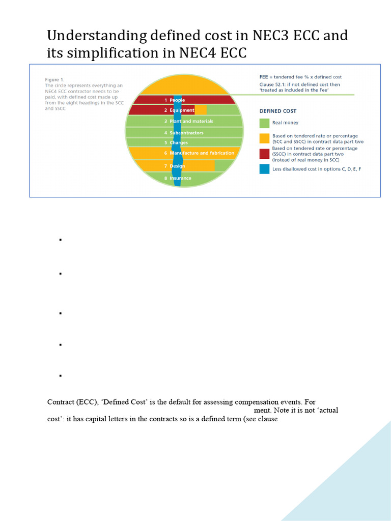 Understanding Defined Cost in NEC3 ECC and Its Simplification in NEC4 ...
