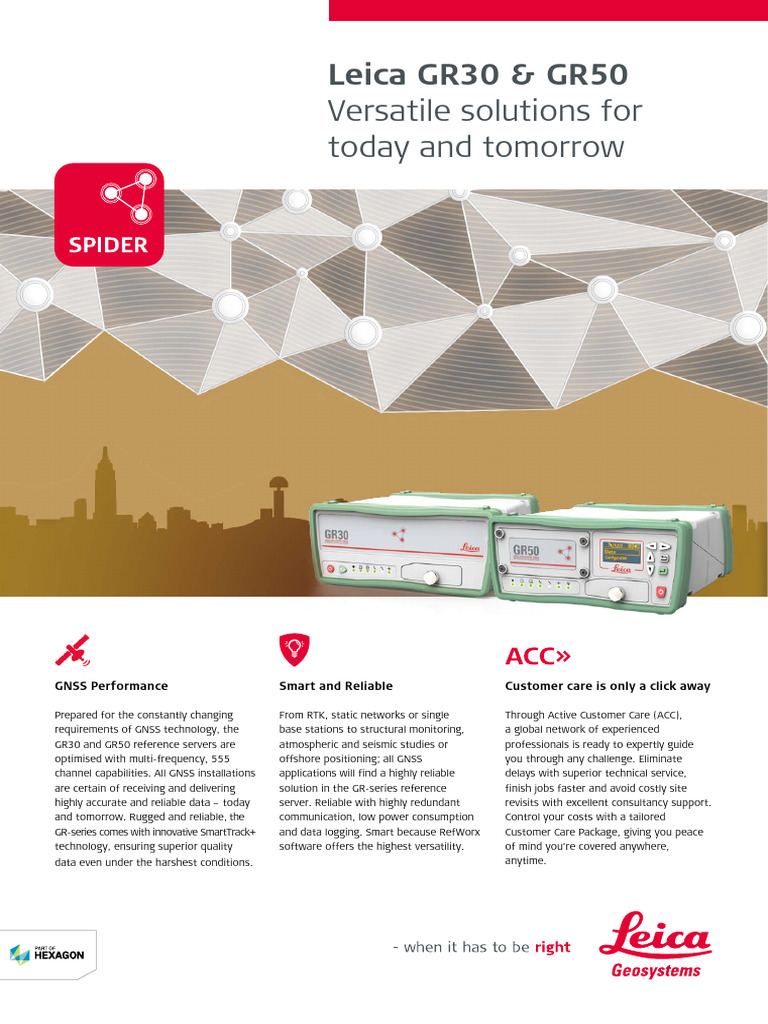 Leica GR30 GR50 DS en 1223 | PDF | Computer Engineering | Computing