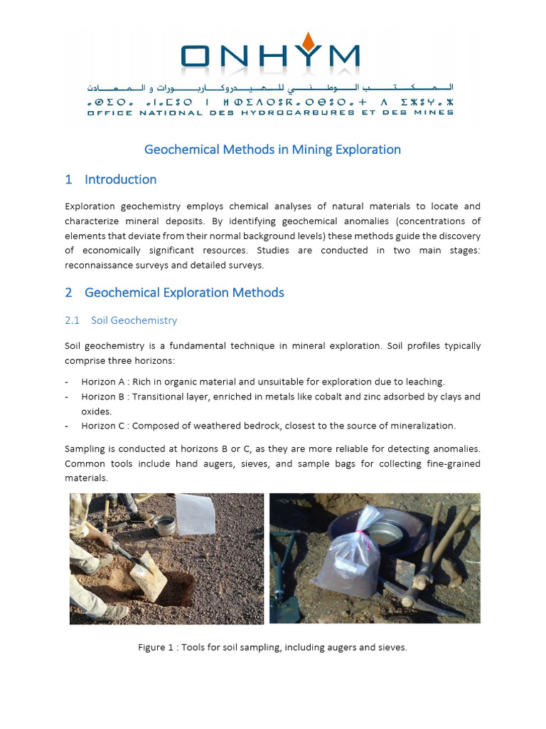 Geochemical Exploration V4 Eng | PDF | Geochemistry | Soil