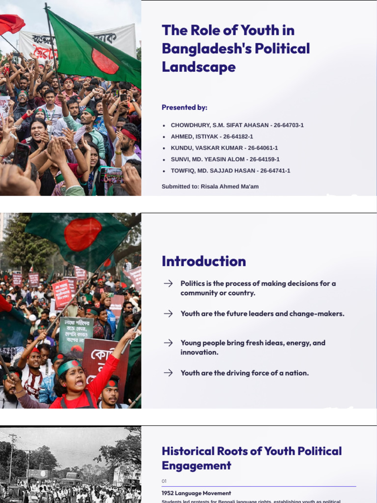 Youth Political Presentation Cleaned v2 | PDF | Governance | Decision ...