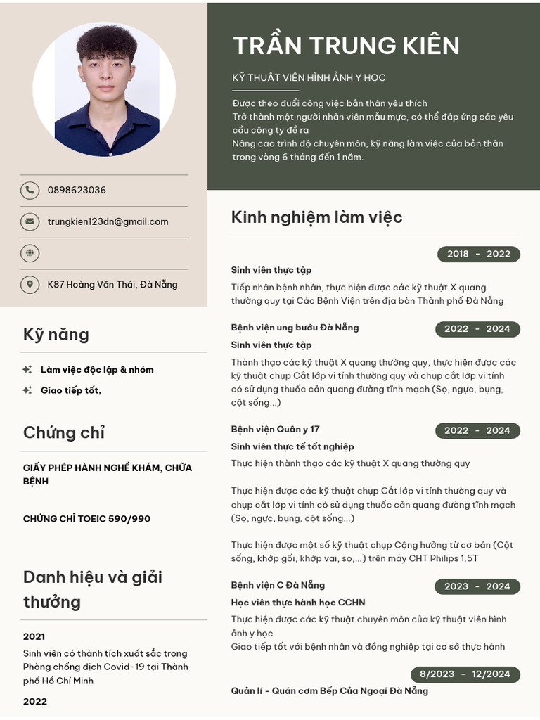 Tran Trung Kien Topcv - VN 020326.120237 | PDF