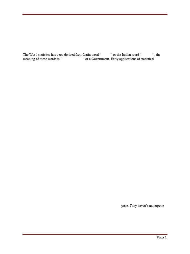 Probility and Statistics Lecture Notes | PDF