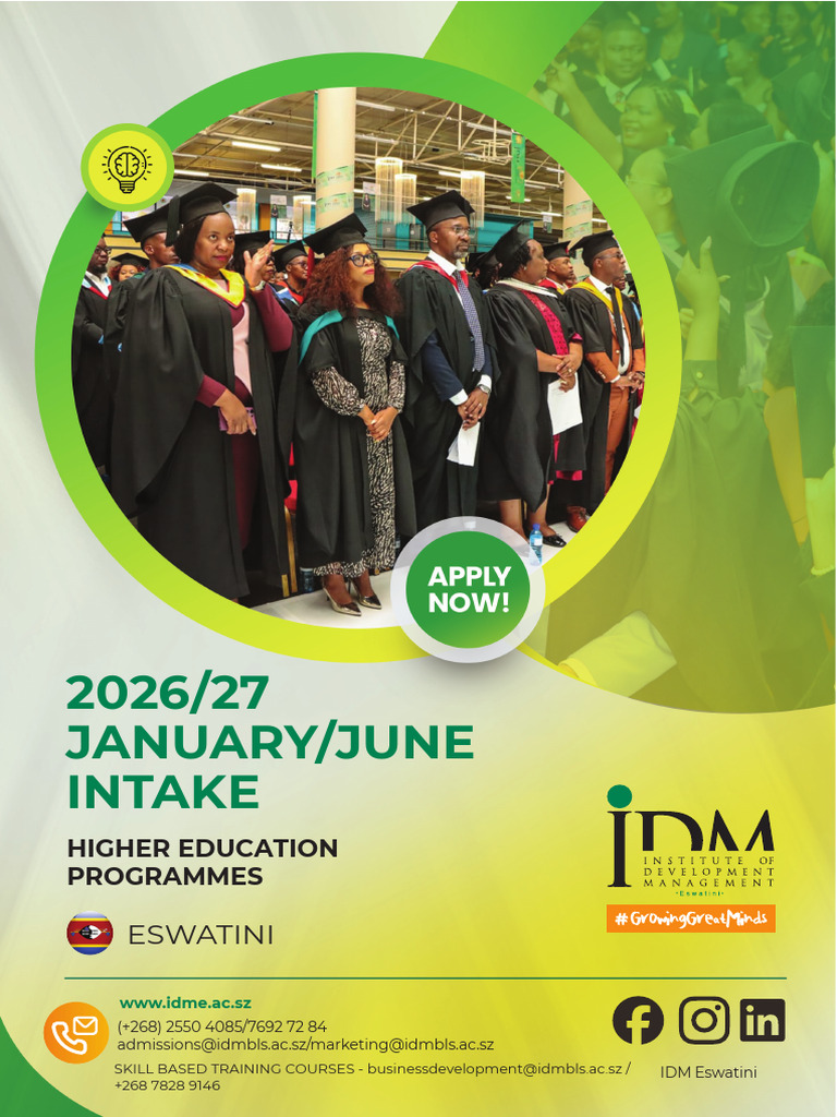 IDM Brochure 2026-2 | PDF | Cisco Certifications | Fee
