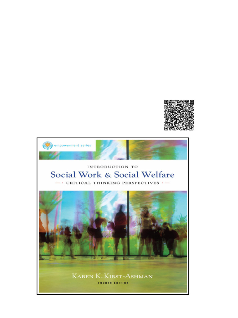 Introduction To Social Work & Social Welfare Critical Thinking ...
