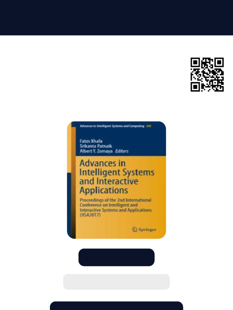 Advances in Intelligent Systems and Interactive Applications ...