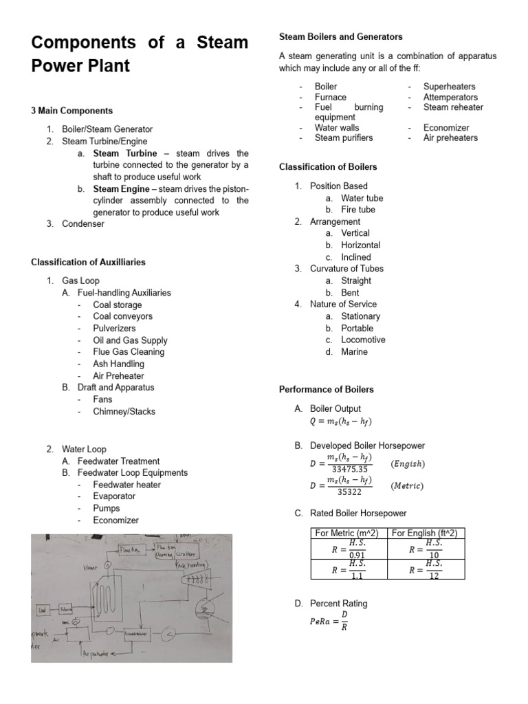 Steam Power Plant and Geothermal Power Plant | PDF | Boiler | Steam