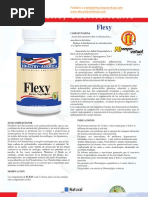 tirzepatide/nad+/l-carnitine Flexy: Suplemento para Salud Articular | PDF | Antioxidante