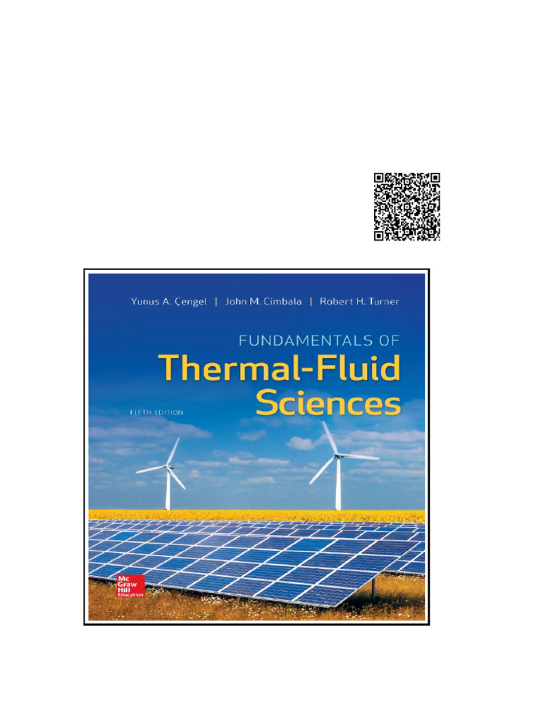 Fundamentals of Thermal Fluid Sciences 5th Edition | PDF | Petroleum | Coal