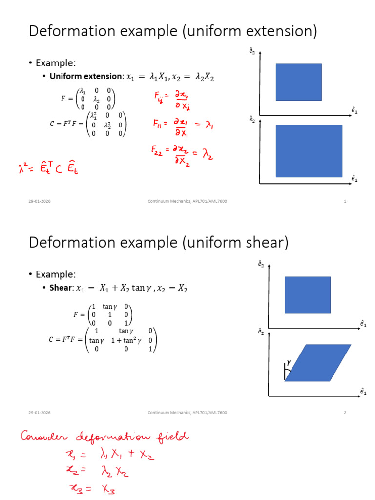 Lecture4 Part2b | PDF | Continuum Mechanics | Eigenvalues And Eigenvectors