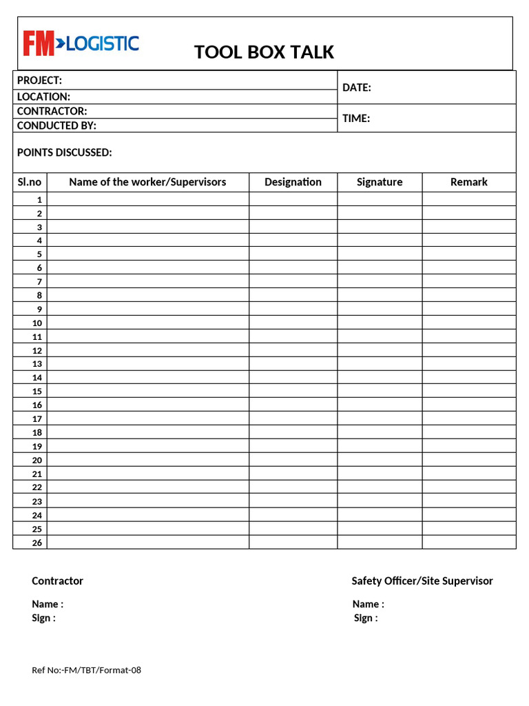 TBT Format FM | PDF