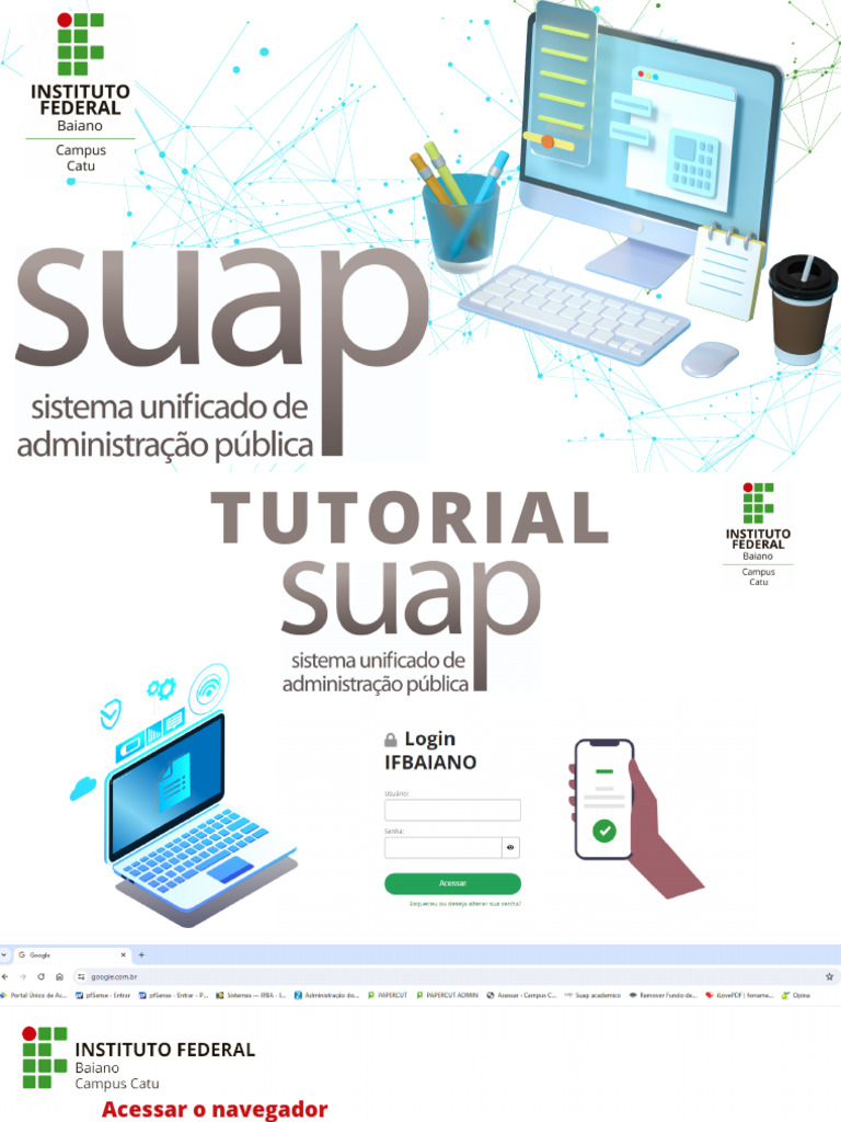 Tutorial Acesso SUAP | PDF
