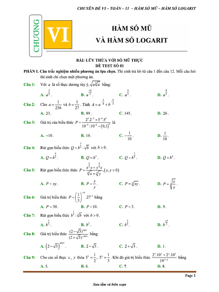 Test Logarit | PDF