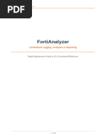FortiAnalyzer & FortiManager CLI Guide 7.4 | PDF | Command Line ...