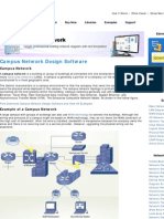 Campus Network Design Software - Examples To Demo How To Design The Campus Network