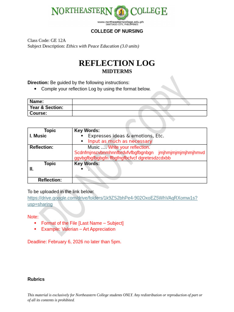 Midterm Activity | PDF | Human Communication | Cognitive Science