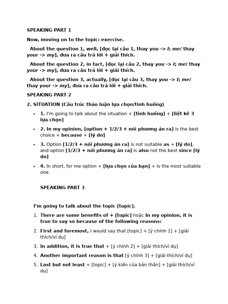 Speaking | PDF