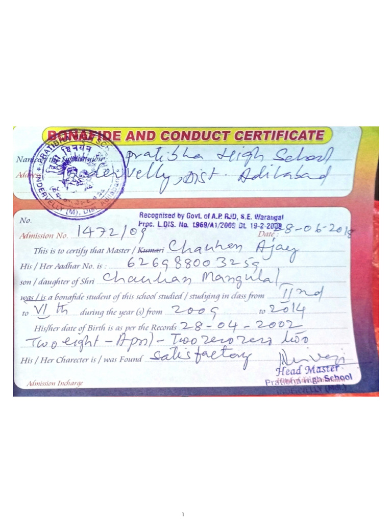 My Original Documents | PDF