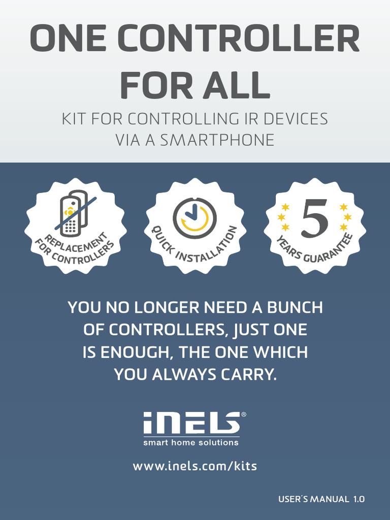 One Controller For All | PDF | Infrared | Remote Control