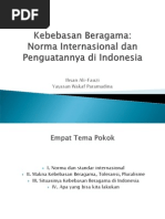 Download Presentasi Kebebasan Beragama_Ihsan Al Fauzi by Youth Rights Festival  SN101195311 doc pdf