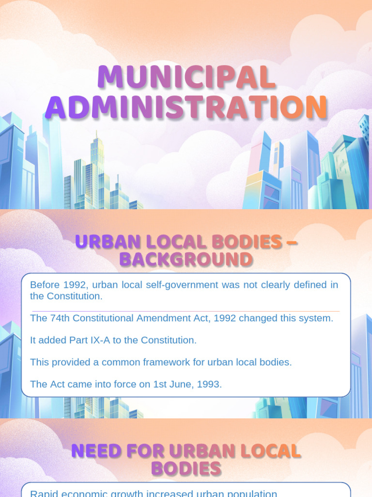 Municipal Corporation Notes - Compressed | PDF