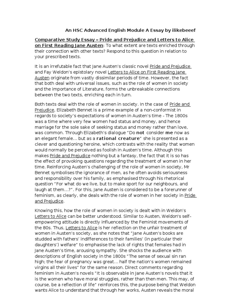 How to write a good comparative essay image