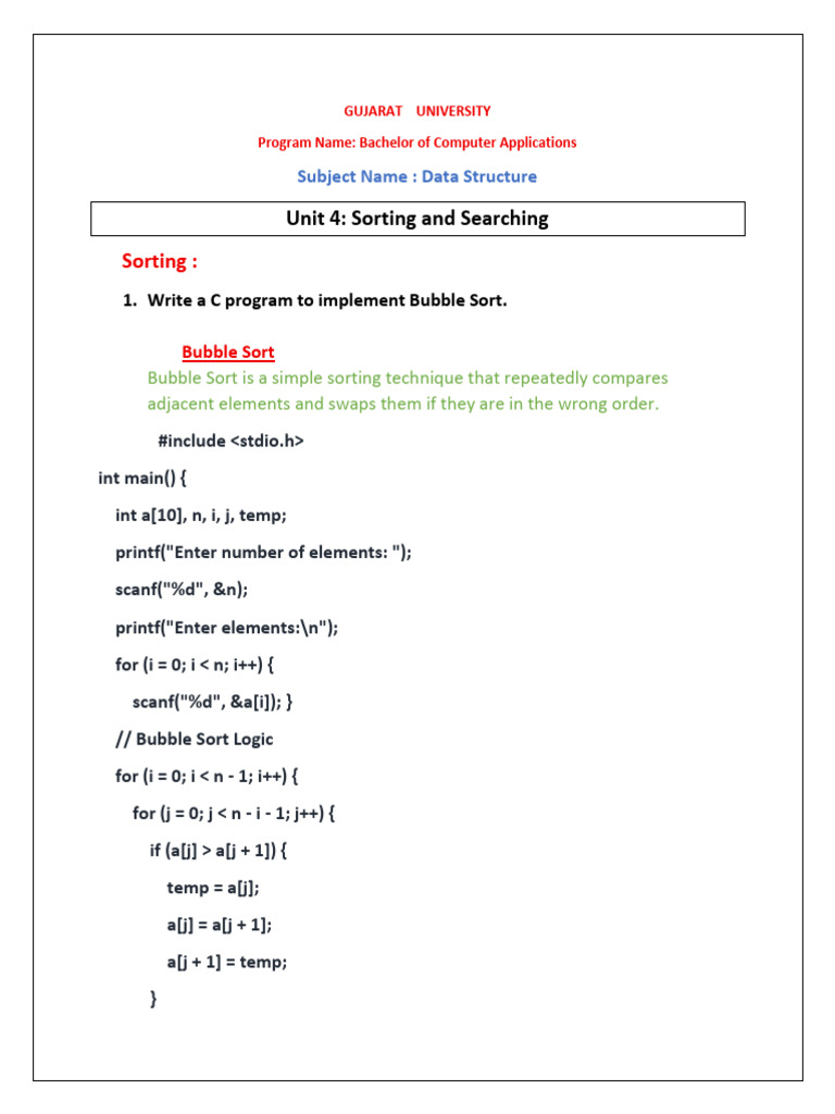 Data Structure Practical | PDF | Queue (Abstract Data Type ...