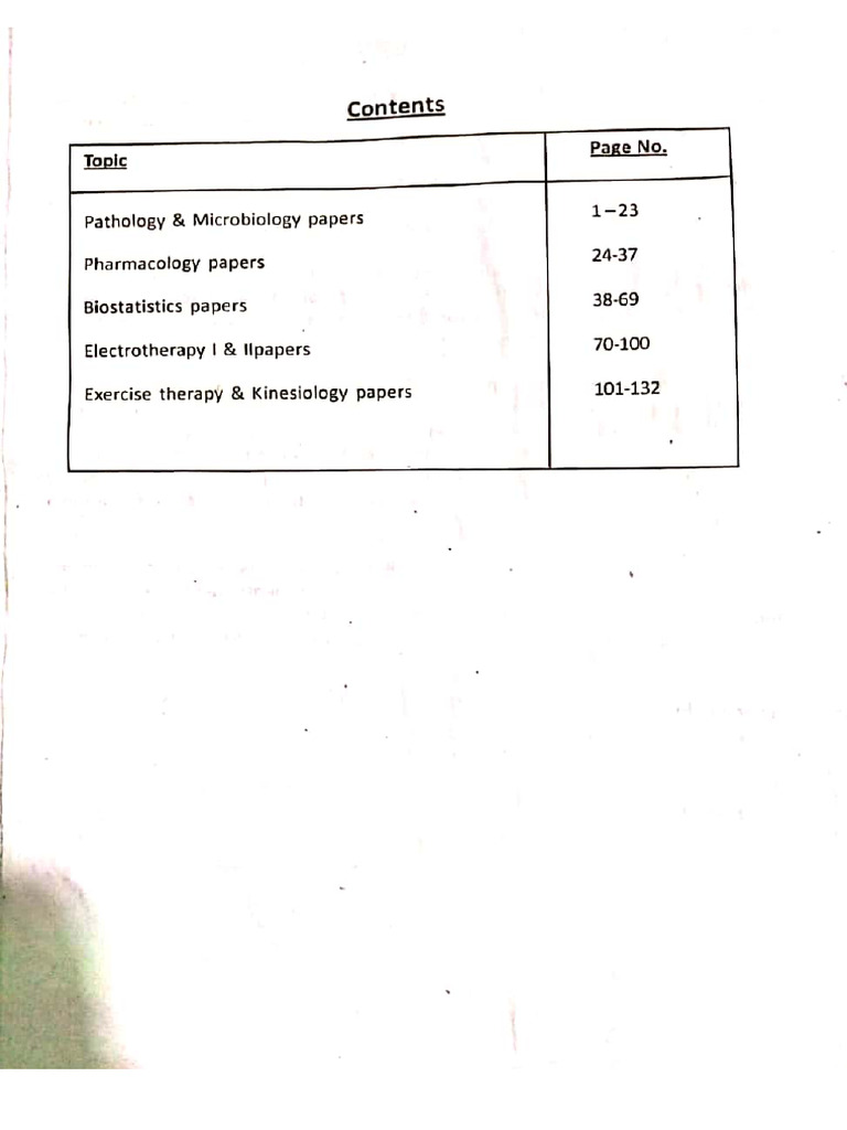 Devarshi Paper Set (S.Y.bpt) | PDF