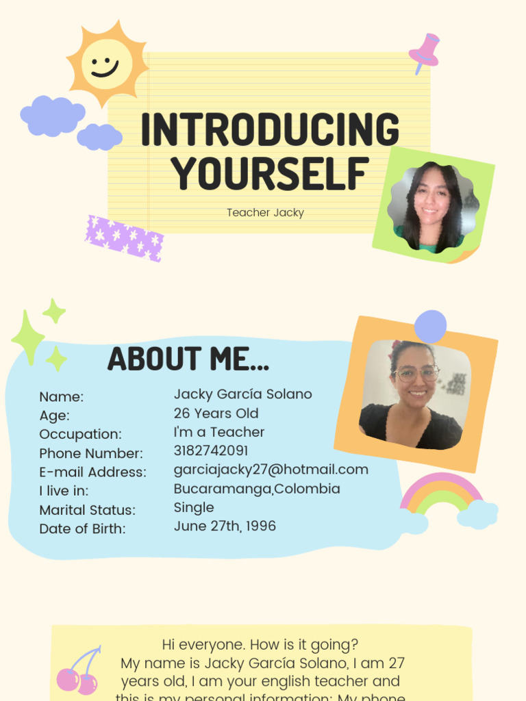 Introducing Yourself | PDF