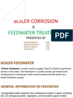 Boiler Corrosion &amp Feedwater Treatment