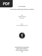 Download TUGAS Review Jurnal E-Commerce by Yuditha Noor Ichsani Mamahit SN101199222 doc pdf