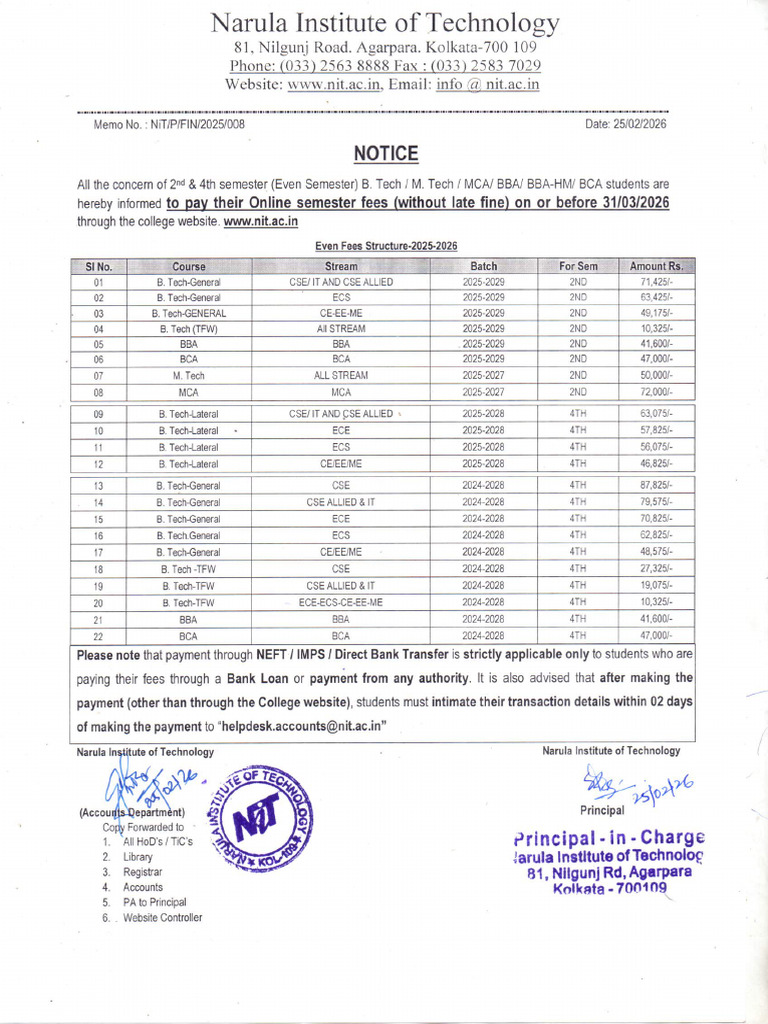 Notice 1 | PDF