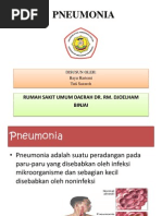 Download Pneumonia Radiologi by Bayu Hartomi SN101200358 doc pdf
