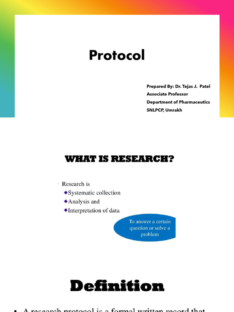 Protocol | PDF