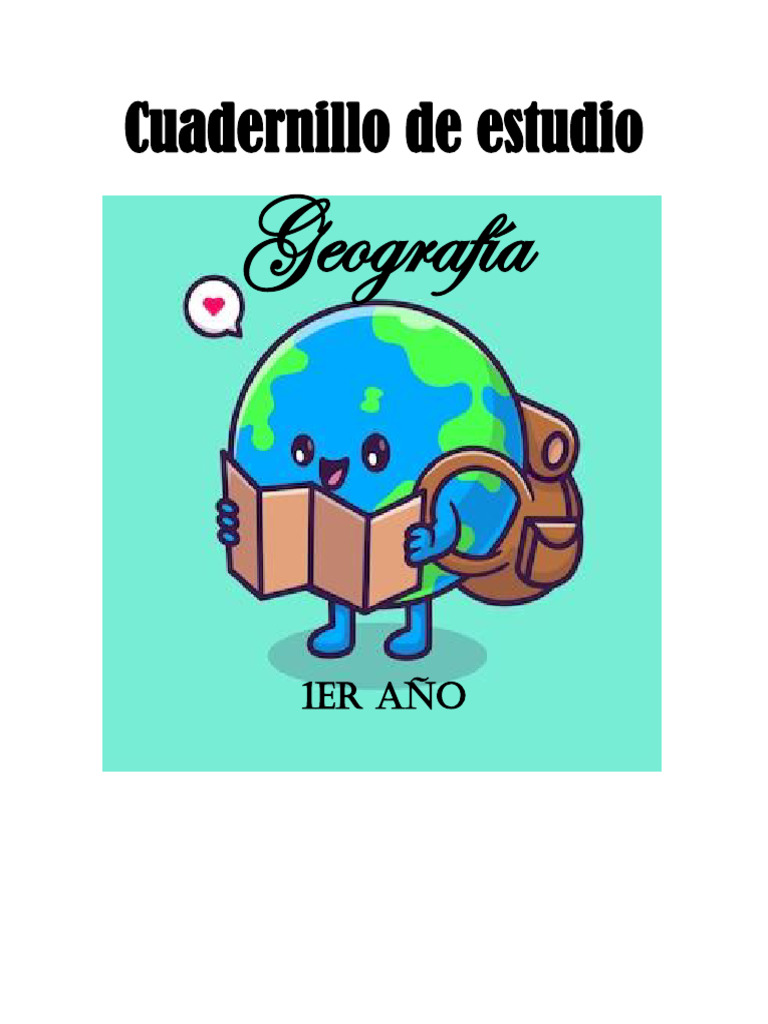 Cuadernillo 1er Año GEOGRAFIA | PDF | Clima | Clima templado