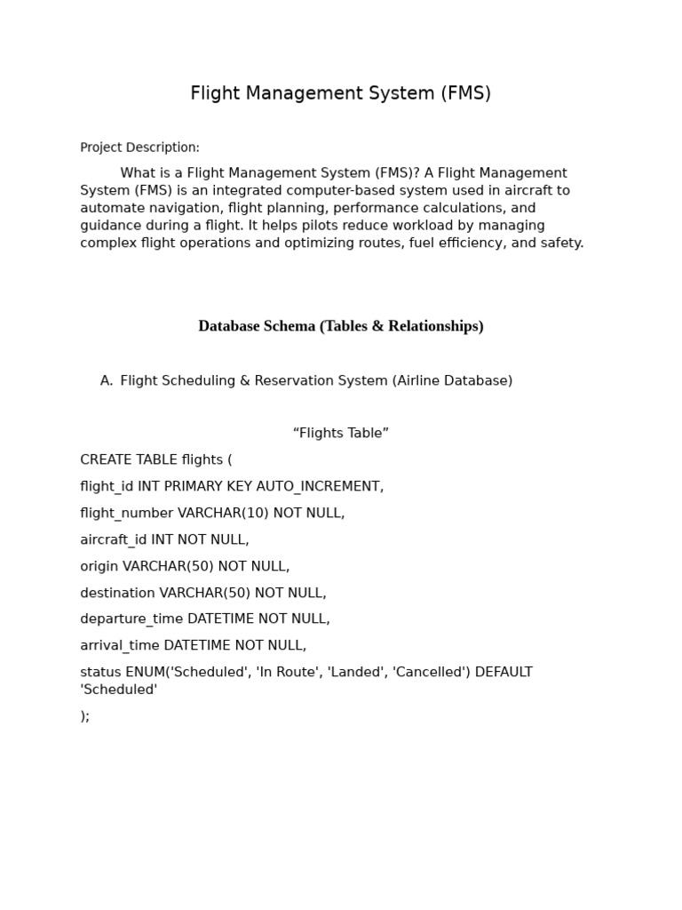 Flight Management System | PDF | Aviation | Aircraft