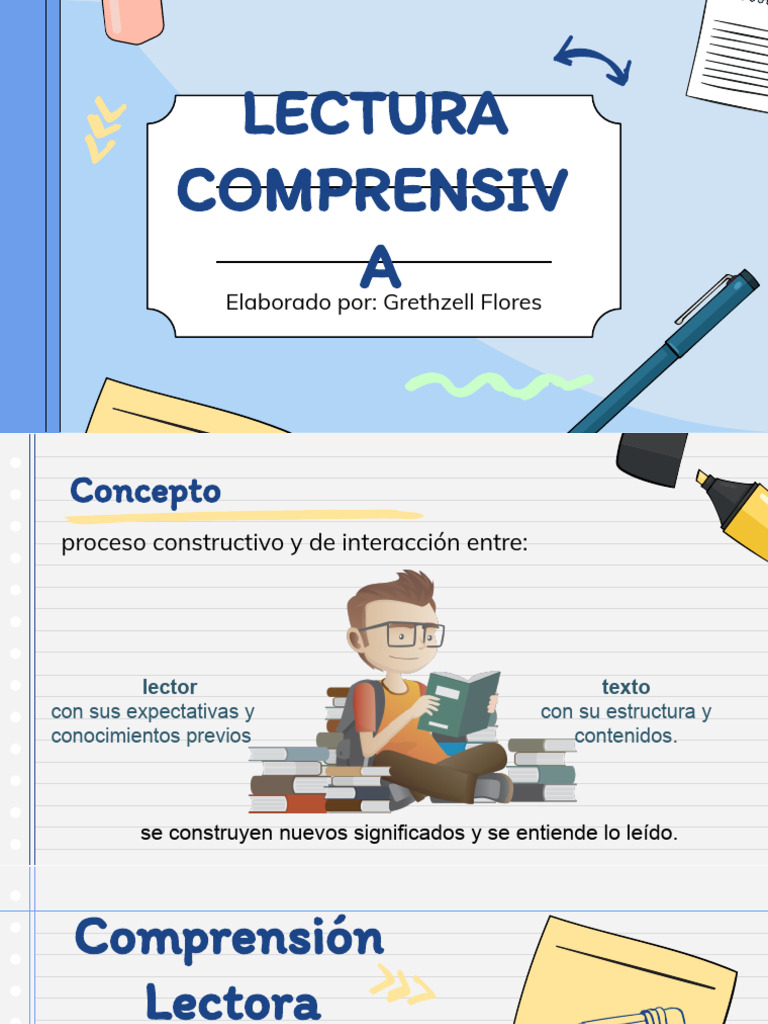 Lectura Comprensiva | PDF | Comprensión lectora | Cognición