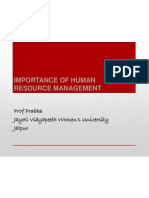 Importance of Human Resource Management