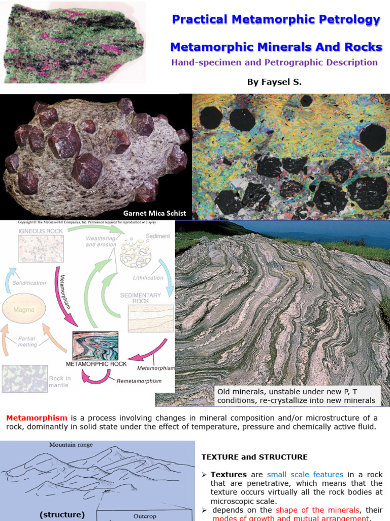 Edited Practical Metamorphic Petrology | PDF | Minerals | Slate