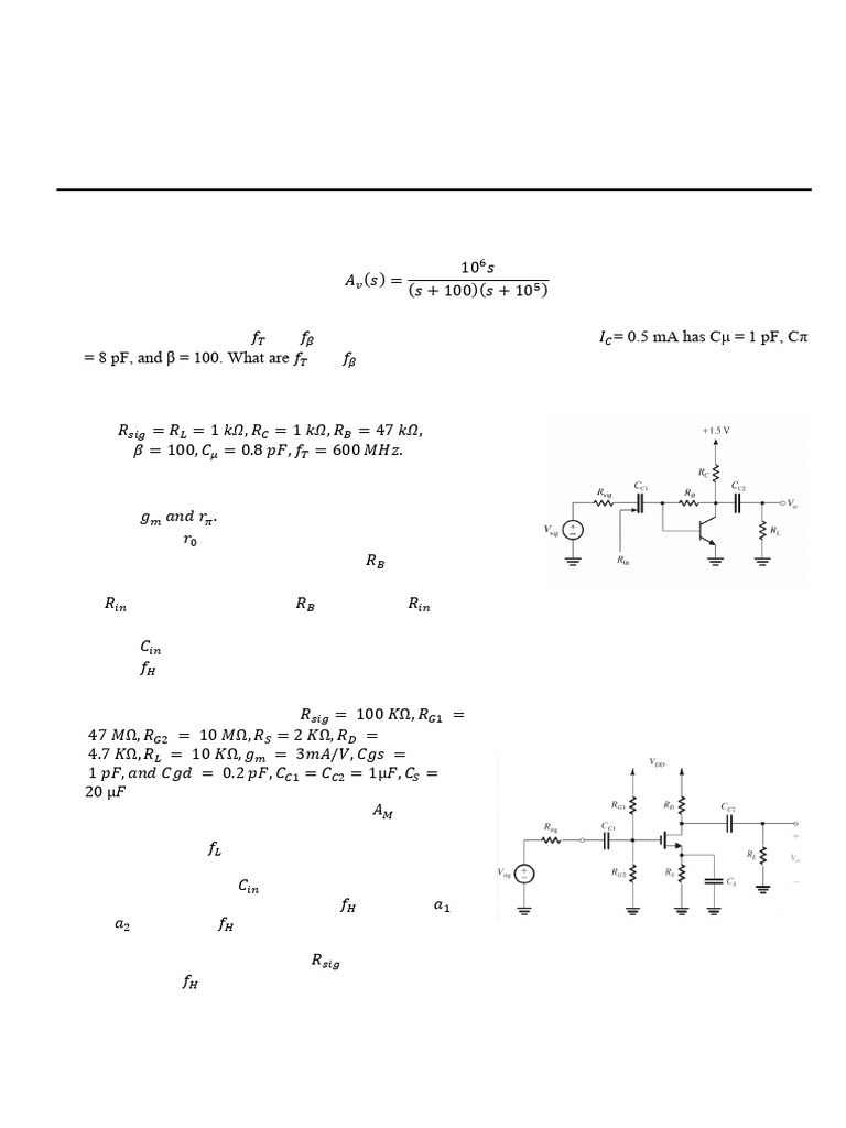 Assignment 1 | PDF | Electrical Engineering | Electronics